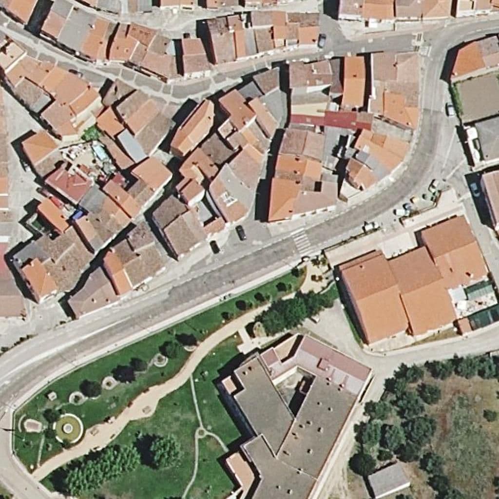 Aerial view of the grounds of CRA LOS ARRIBES