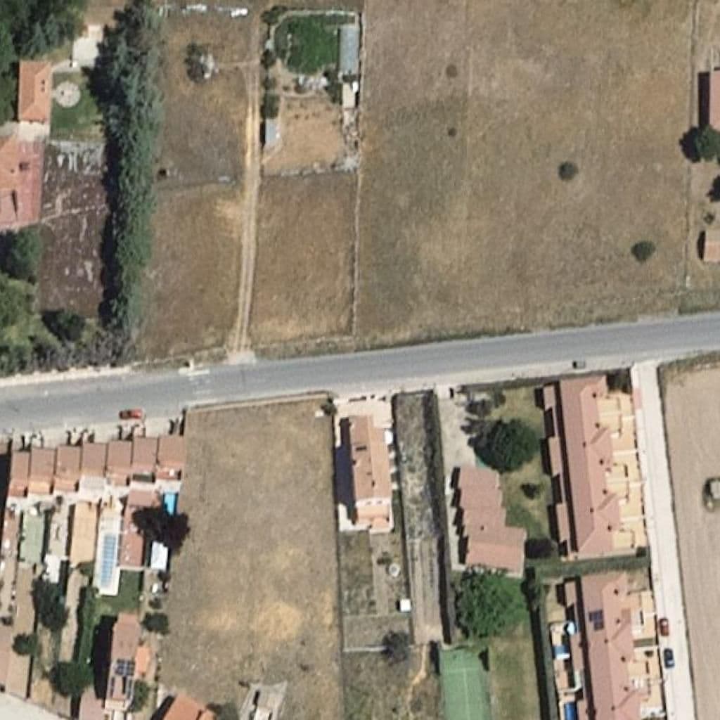 Aerial view of the grounds of CRA LOS FRESNOS