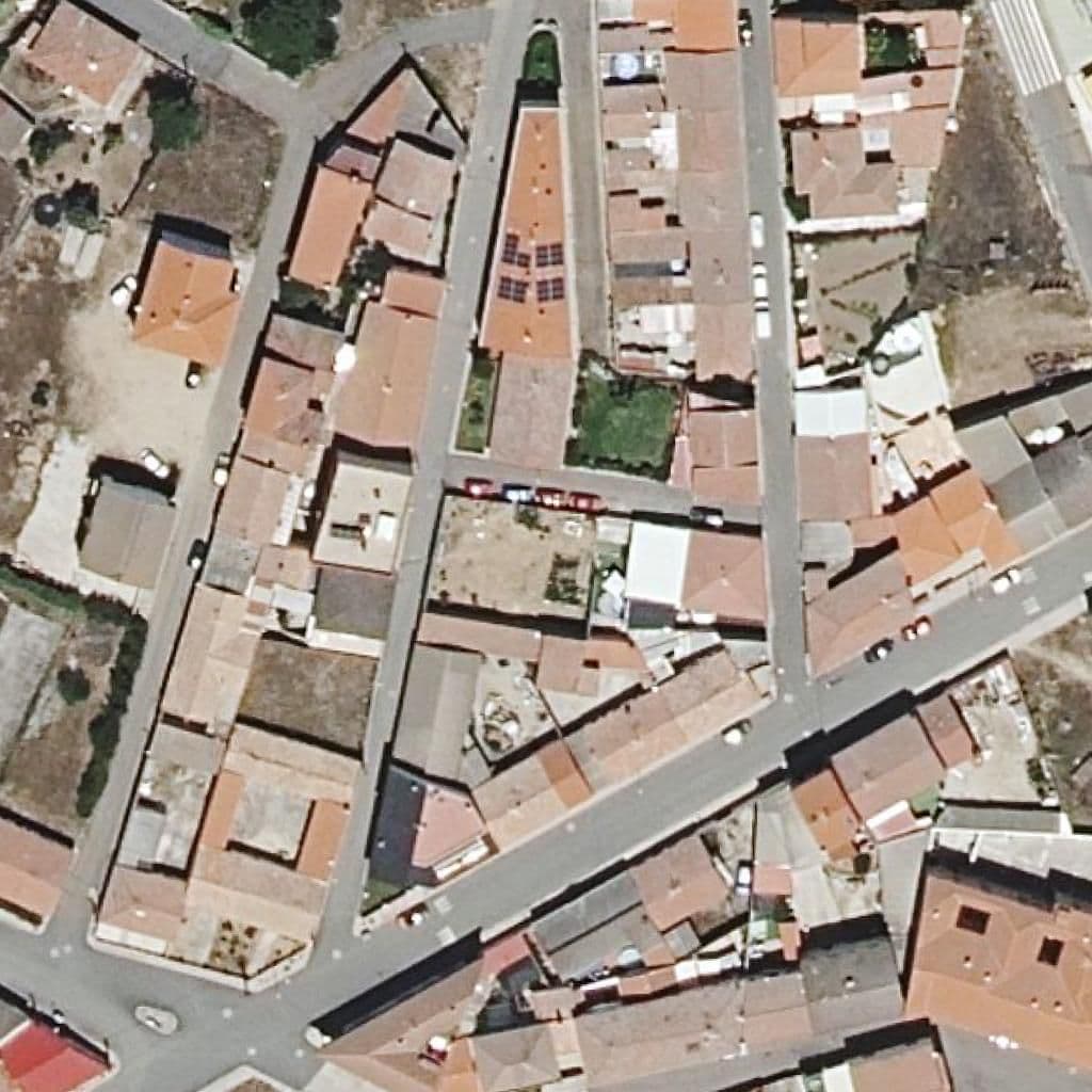 Aerial view of the grounds of CRA LOS GIRASOLES