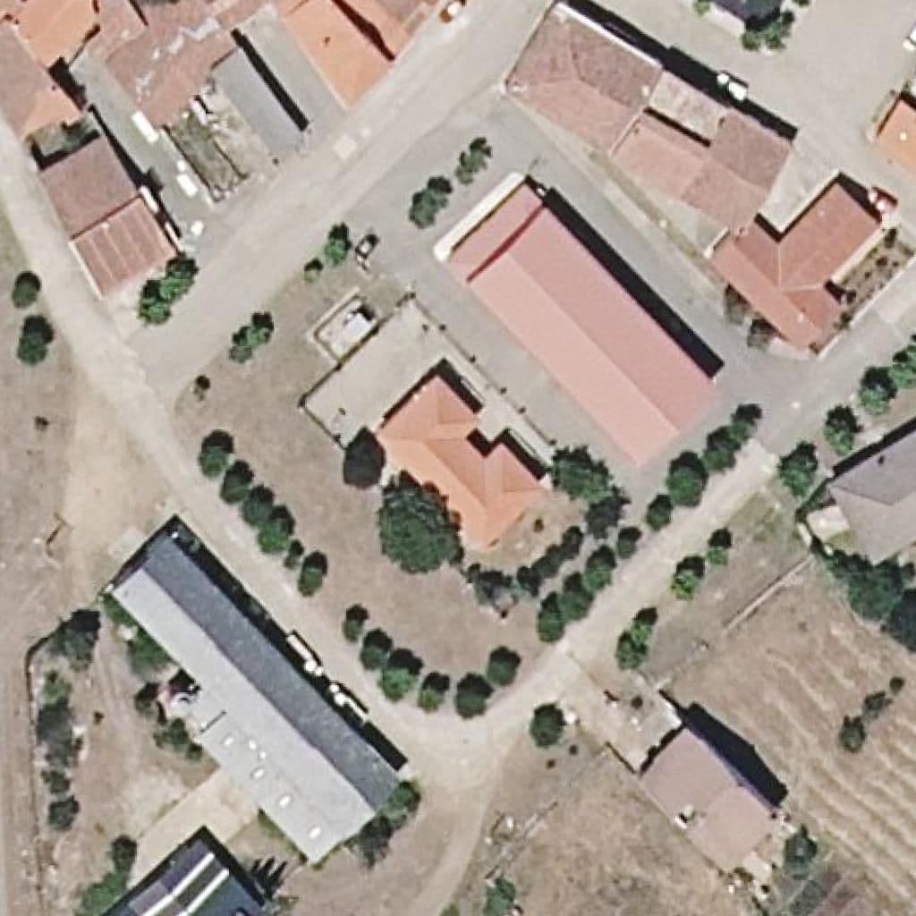 Aerial view of the grounds of CRA LOS JARALES