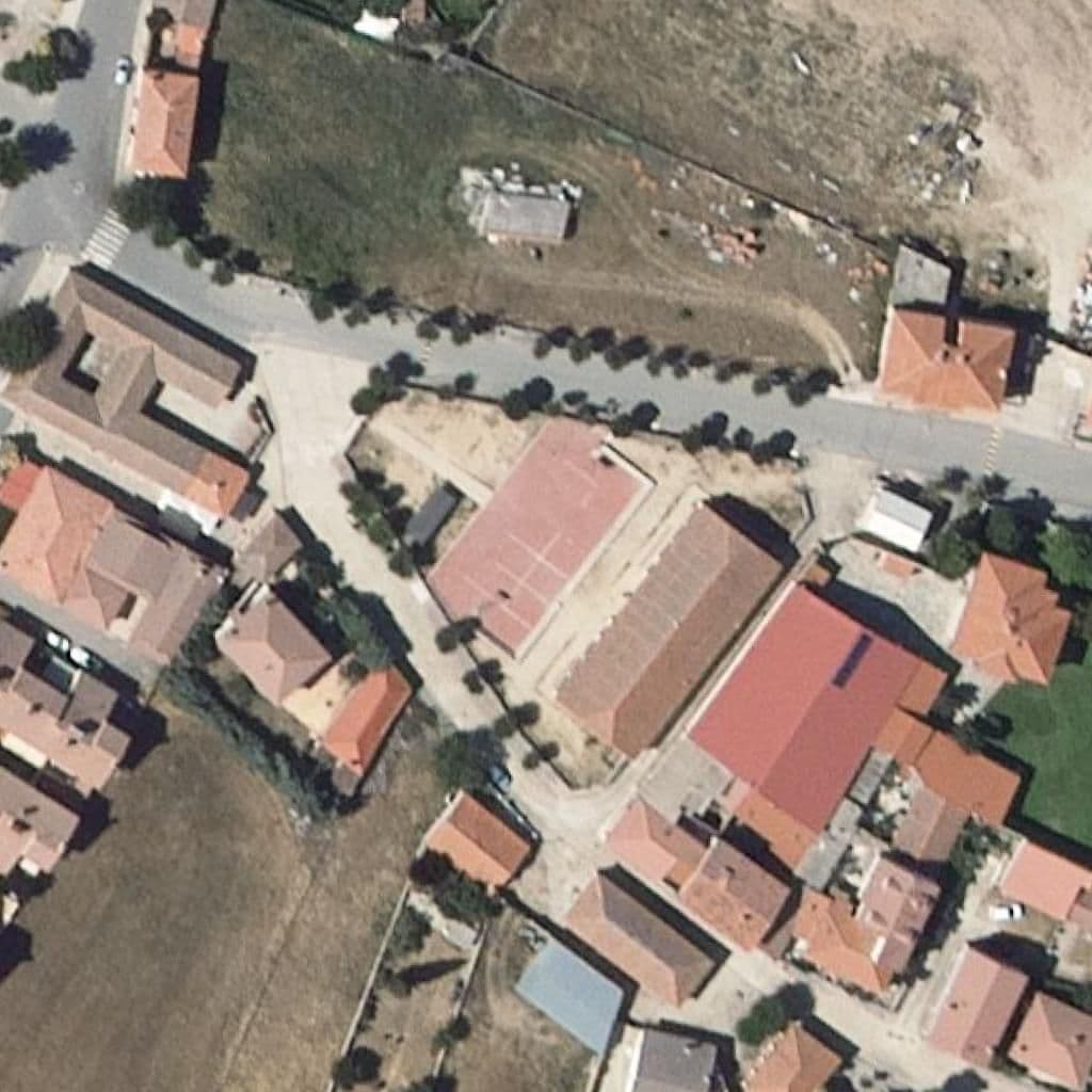 Aerial view of the grounds of CRA MIGUEL DELIBES