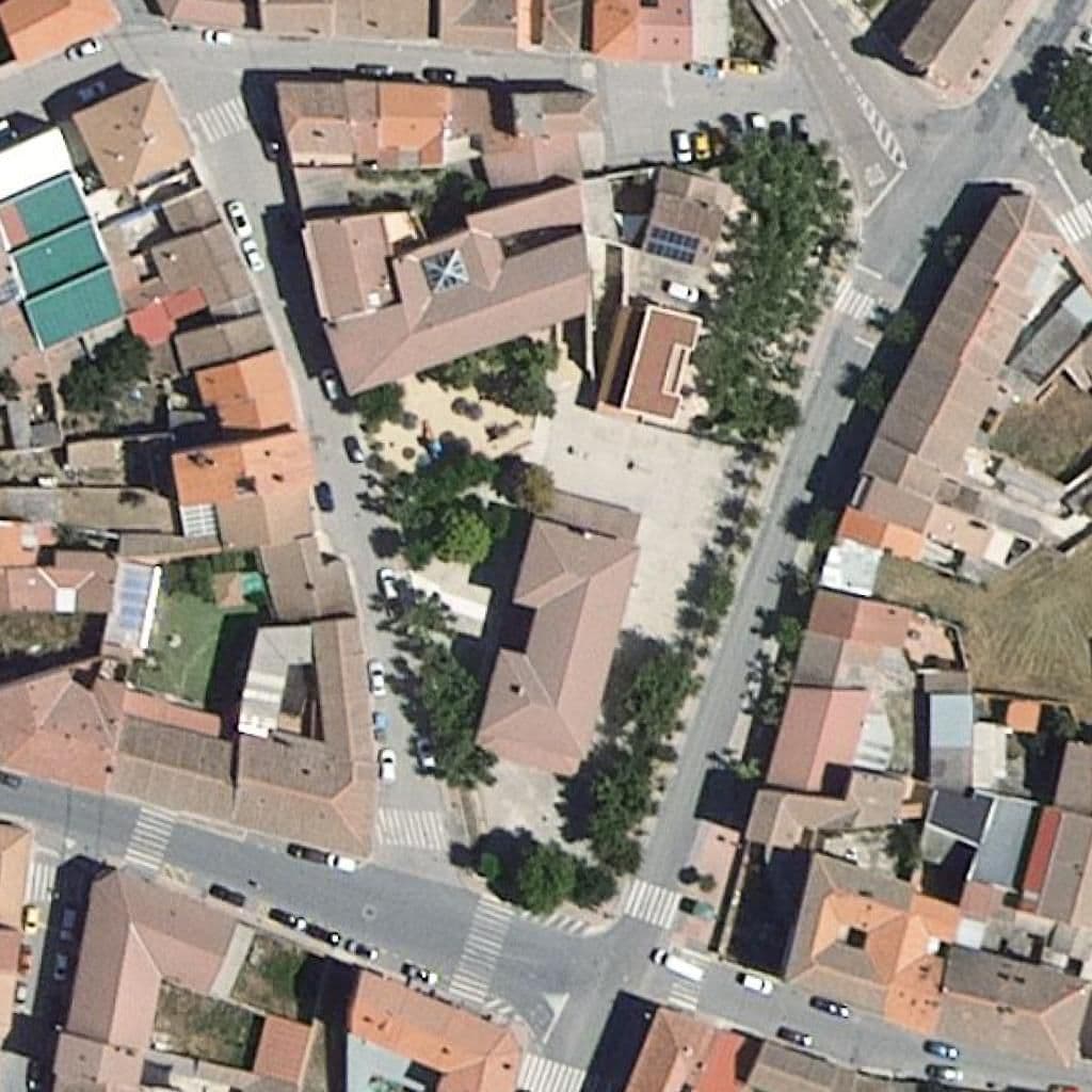 Aerial view of the grounds of CRA OBISPO FRAY SEBASTIÁN