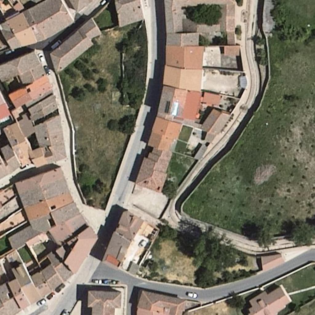 Aerial view of the grounds of CRA REYES CATÓLICOS