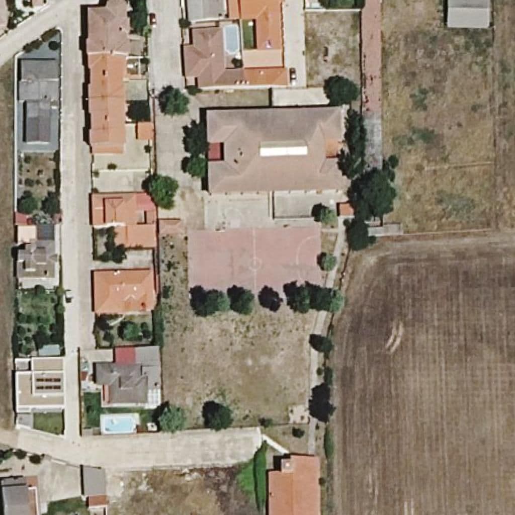 Aerial view of the grounds of CRA RIBERA DE CAÑEDO
