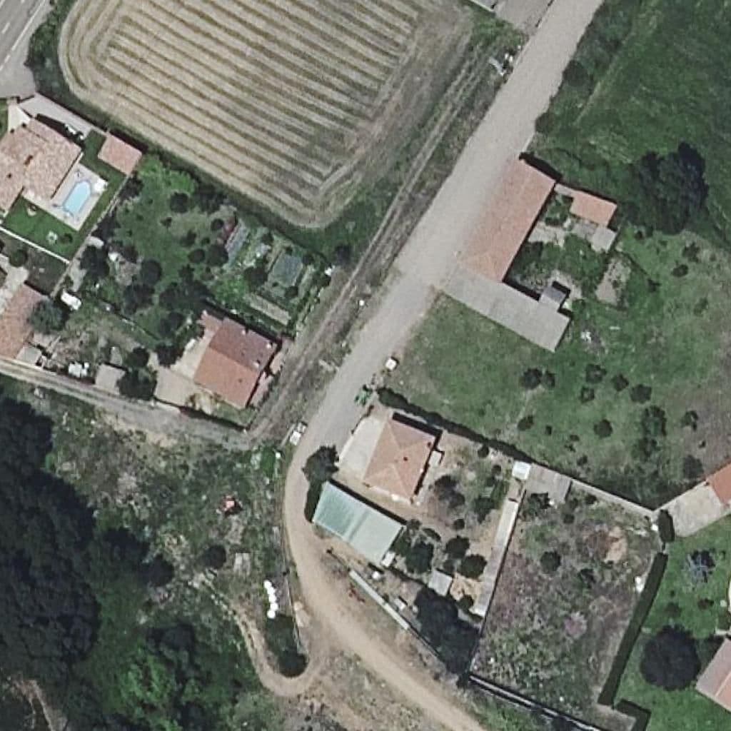 Aerial view of the grounds of CRA RIBERA DEL PORMA