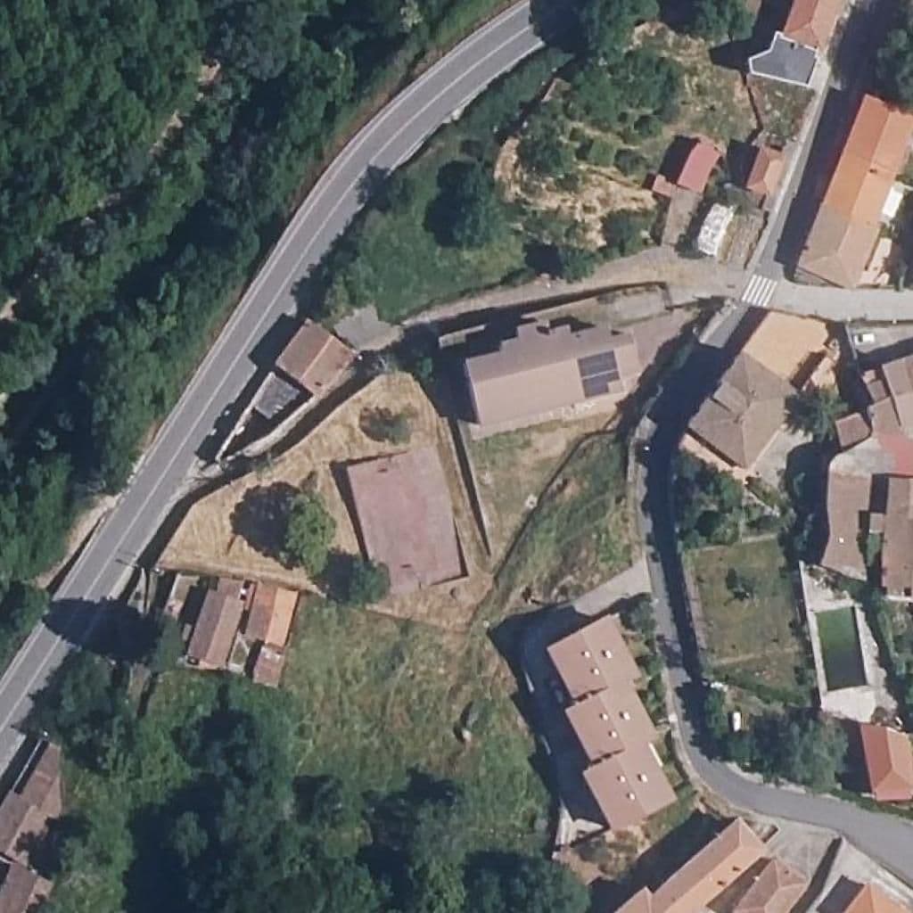 Aerial view of the grounds of CRA RUTA DE LA PLATA