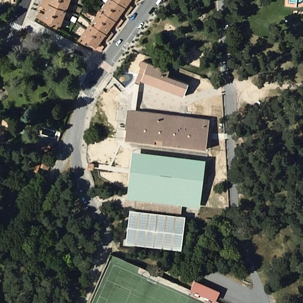 Aerial view of the grounds of CRA SAN RAFAEL