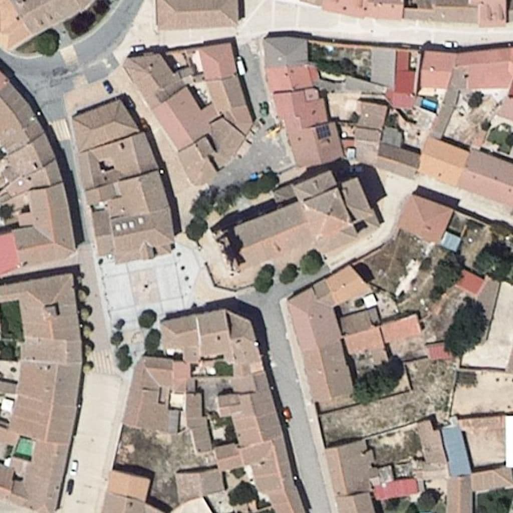 Aerial view of the grounds of CRA SANGARCÍA