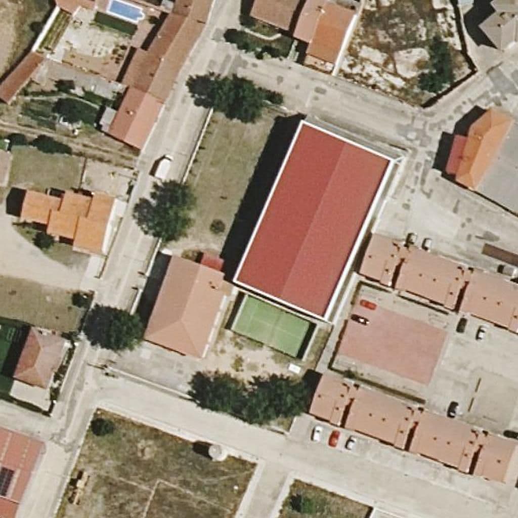 Aerial view of the grounds of CRA SANTA TERESA