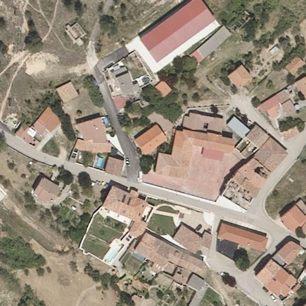 Aerial view of the grounds of CRA TESLA