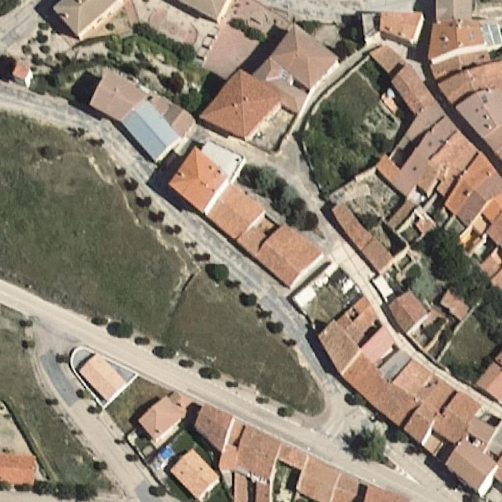 Aerial view of the grounds of CRA TIERRAS ALTAS