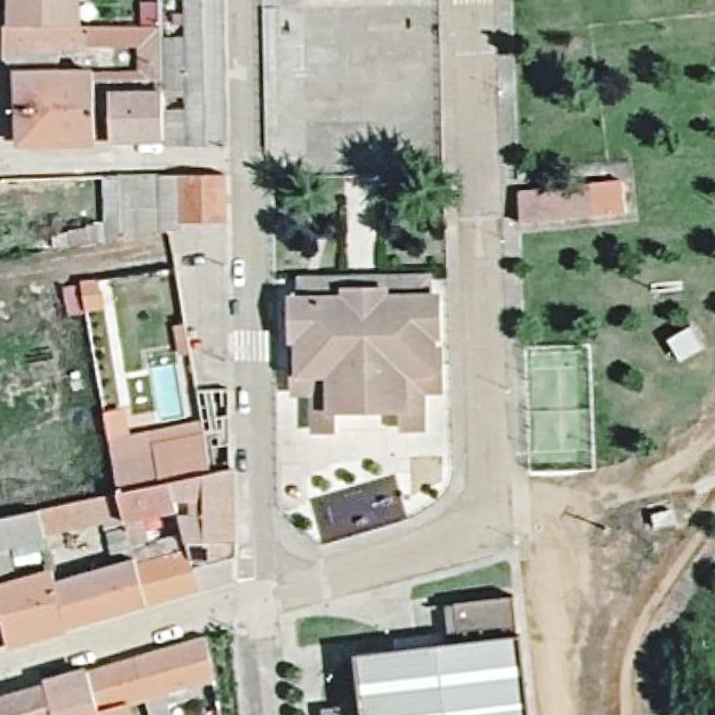 Aerial view of the grounds of CRA TRES RÍOS