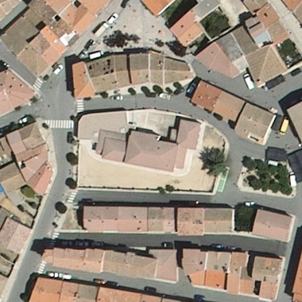 Aerial view of the grounds of CRA VALDELAVÍA