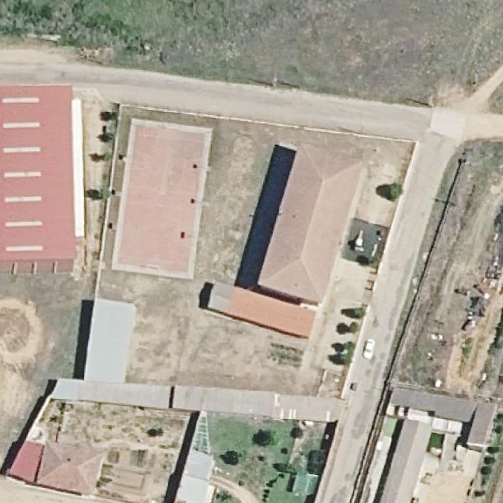 Aerial view of the grounds of CRA VALLE DE VALVERDE