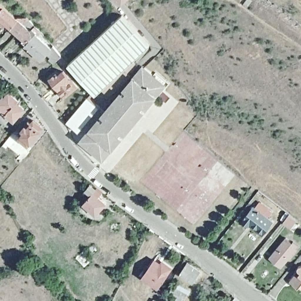 Aerial view of the grounds of DE VALLES