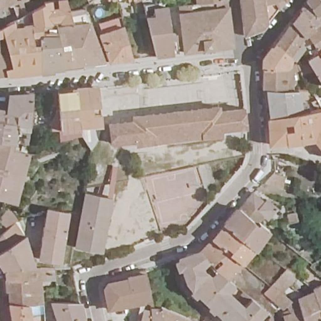 Aerial view of the grounds of DOÑA CONCEPCIÓN ARENAL