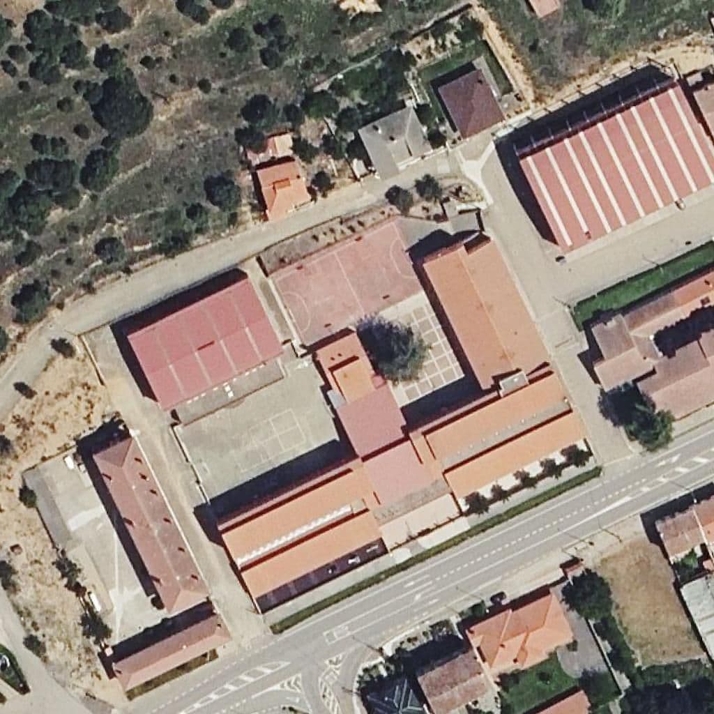 Aerial view of the grounds of EL TERA