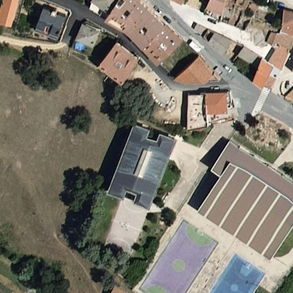 Aerial view of the grounds of EL ZAIRE