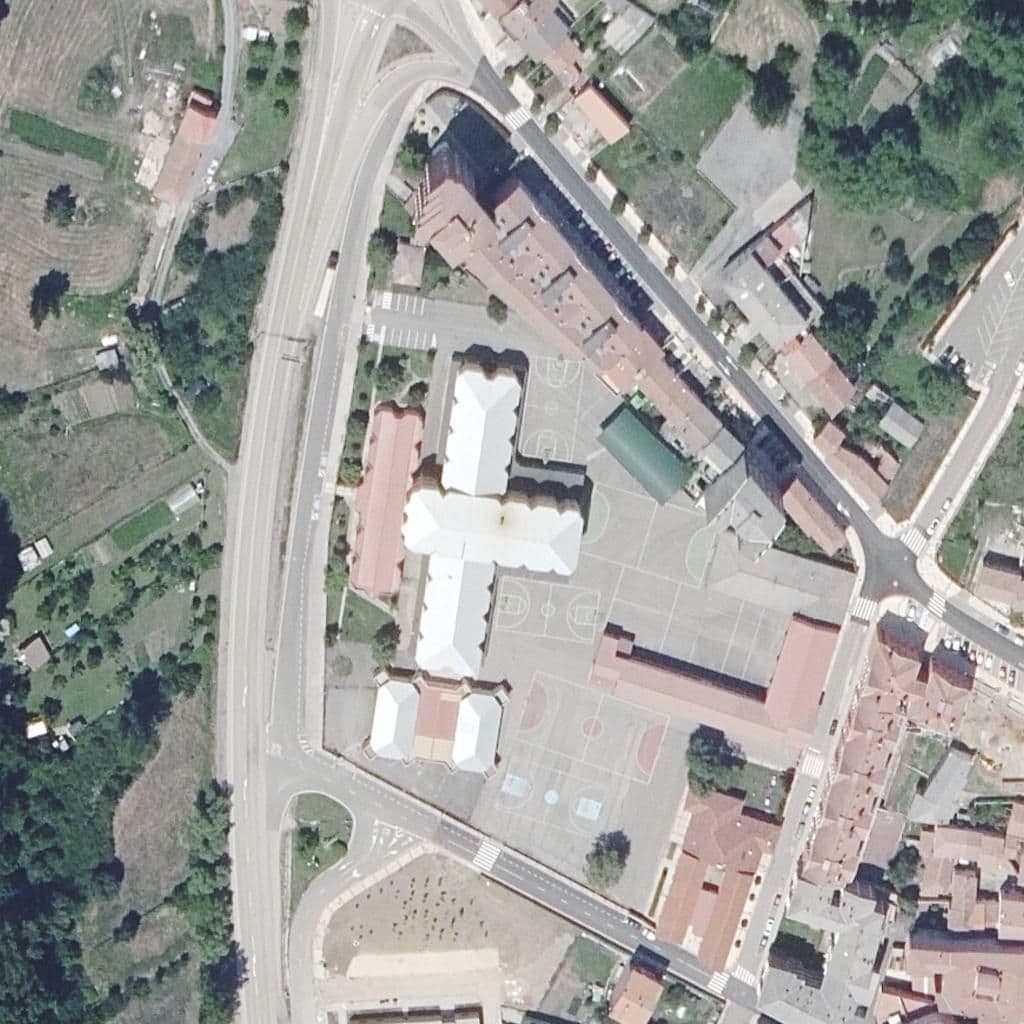 Aerial view of the grounds of EMILIA MENÉNDEZ