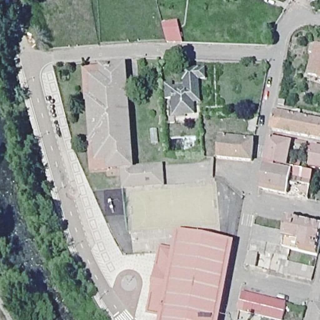 Aerial view of the grounds of FEDERICO GARCIA LORCA