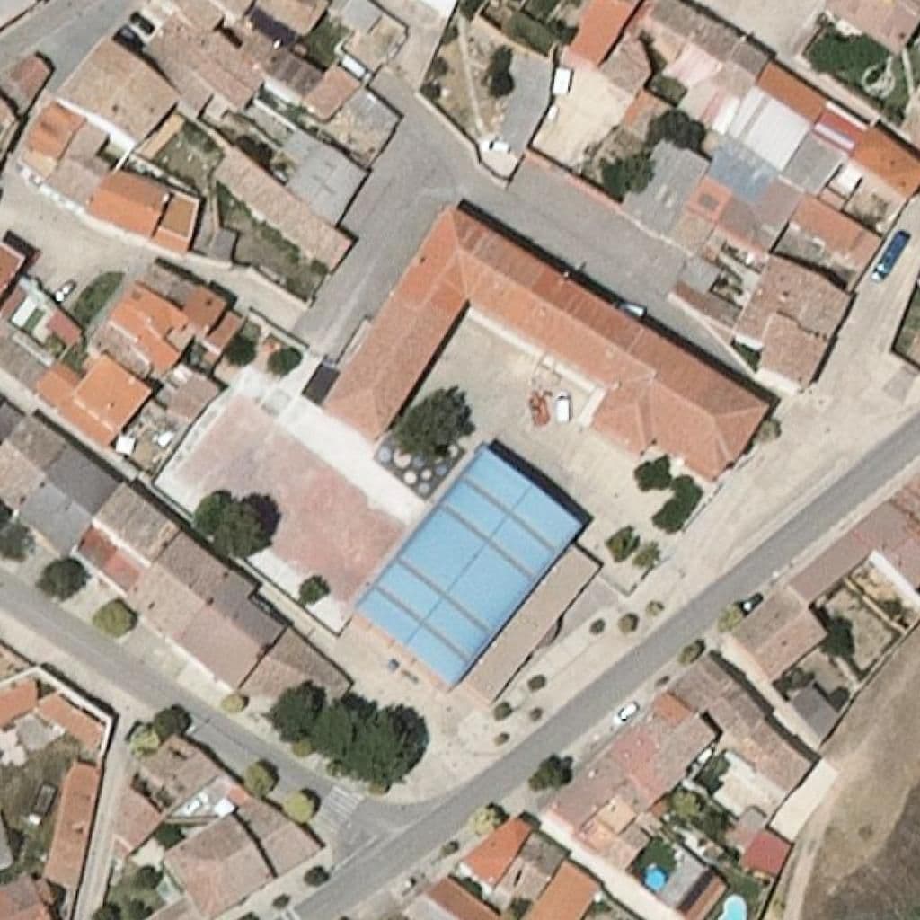 Aerial view of the grounds of HÉROES DE LA INDEPENDENCIA