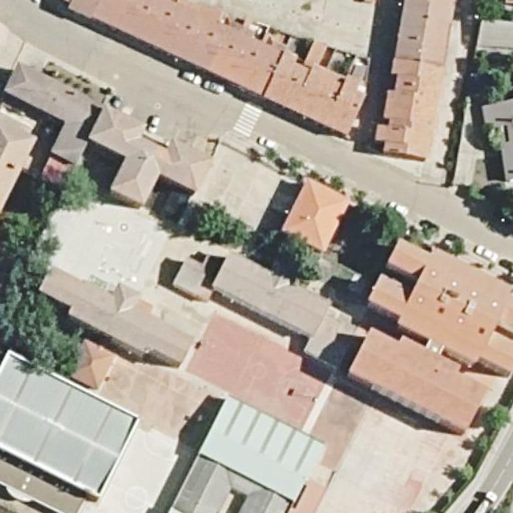Aerial view of the grounds of LA INMACULADA