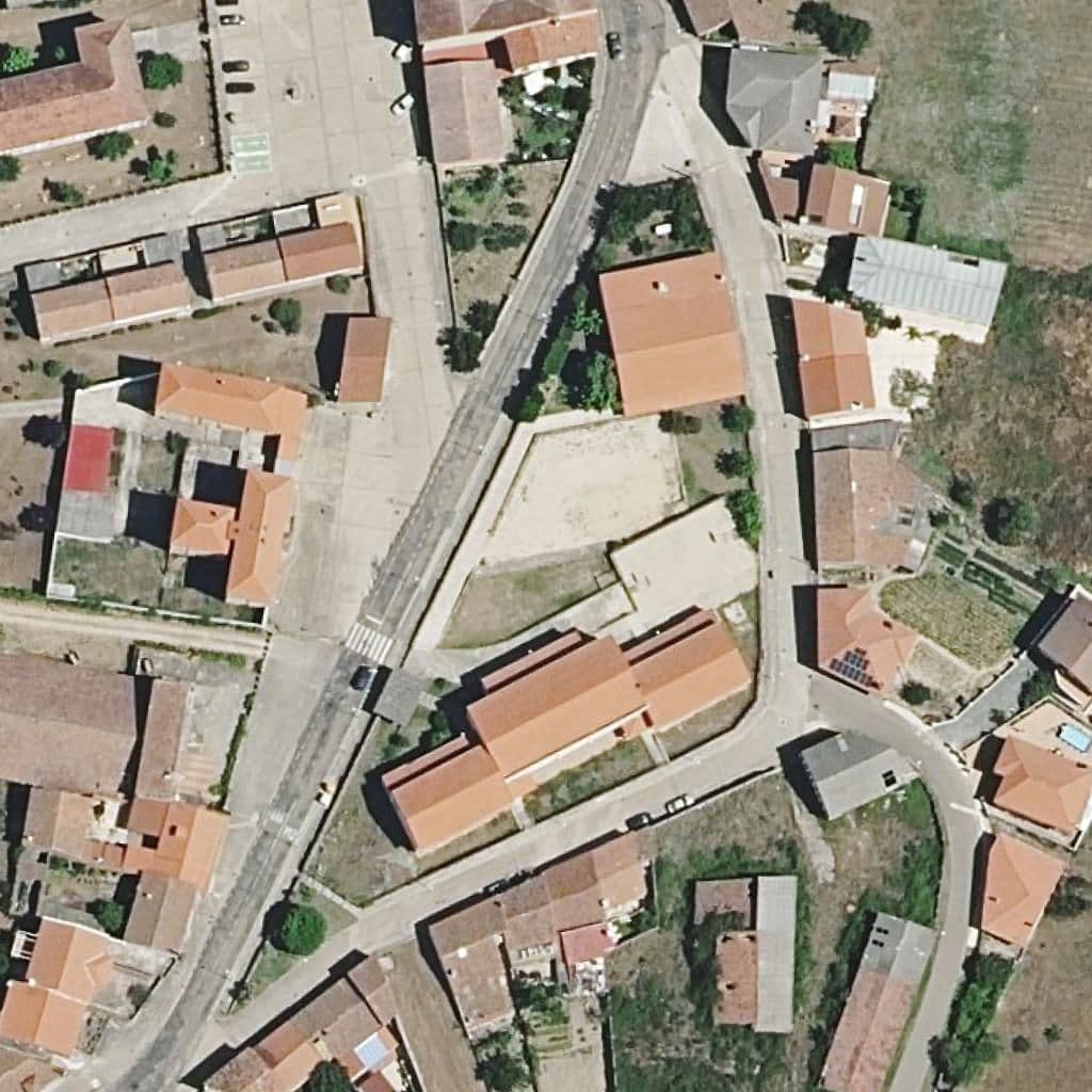 Aerial view of the grounds of LA RIBERA