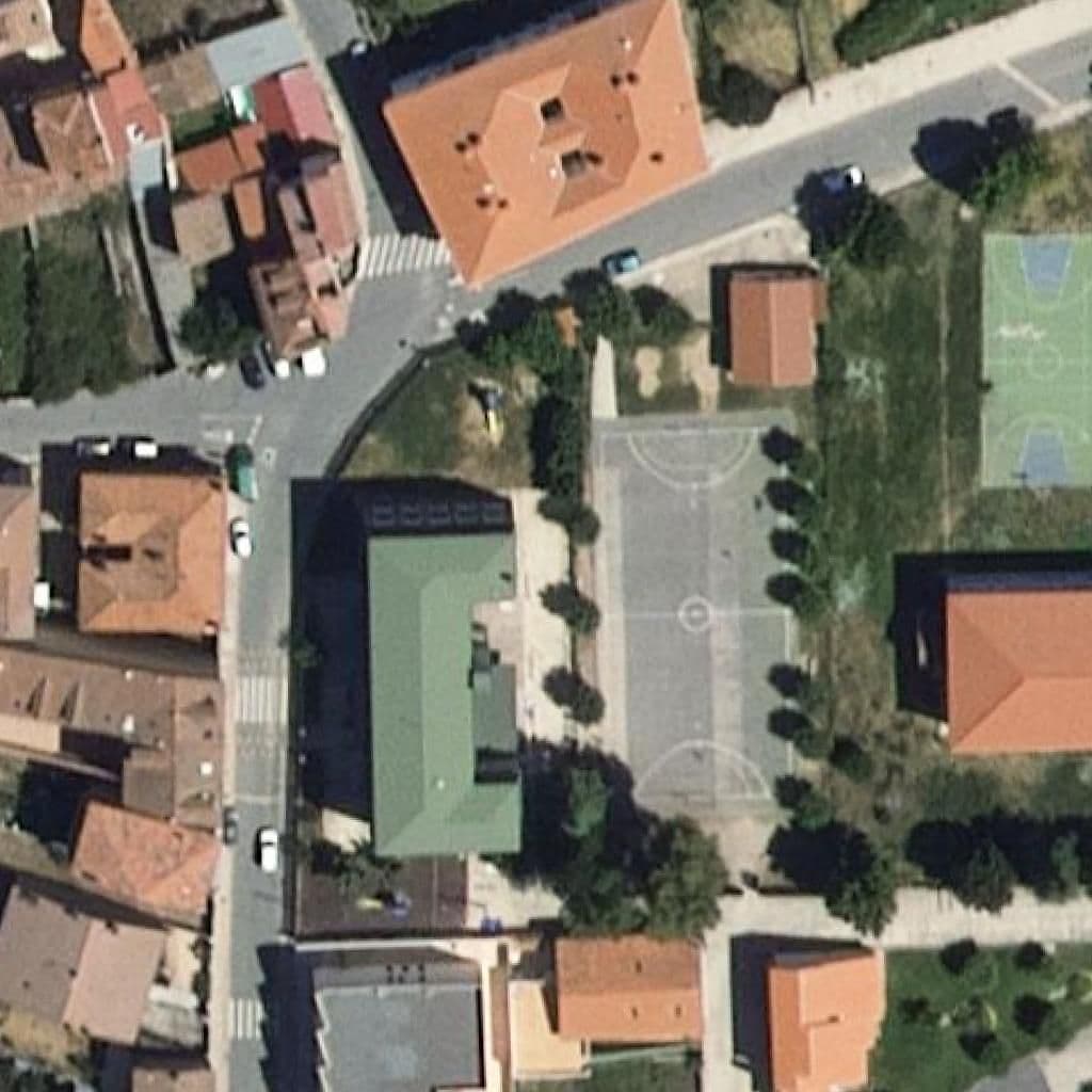 Aerial view of the grounds of LAS RUBIERAS