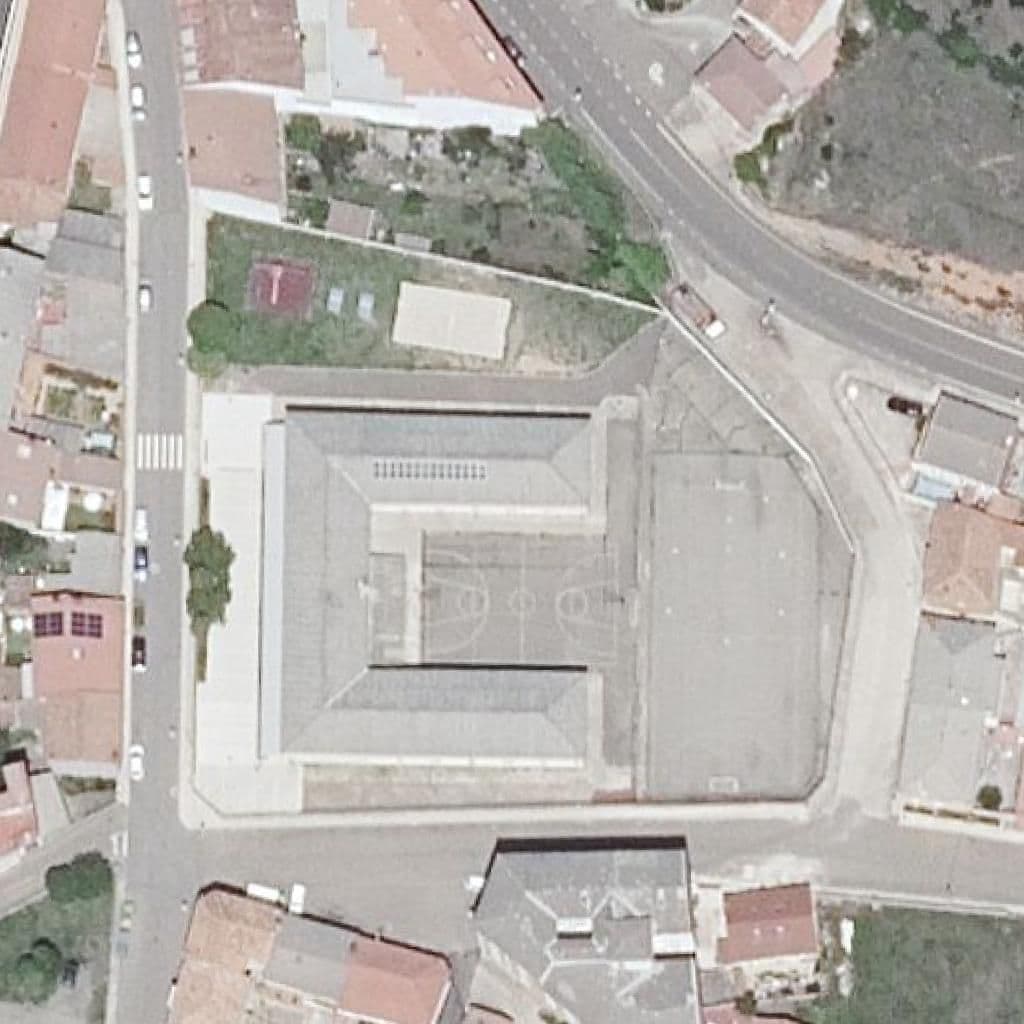 Aerial view of the grounds of MANUEL A. CANO POBLACIÓN