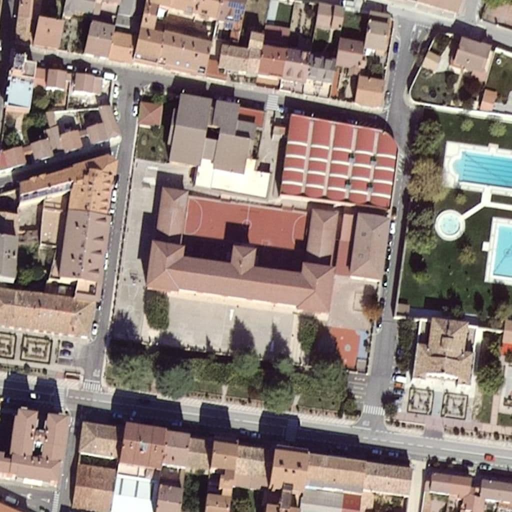 Aerial view of the grounds of MANUEL RUIZ ZORRILLA