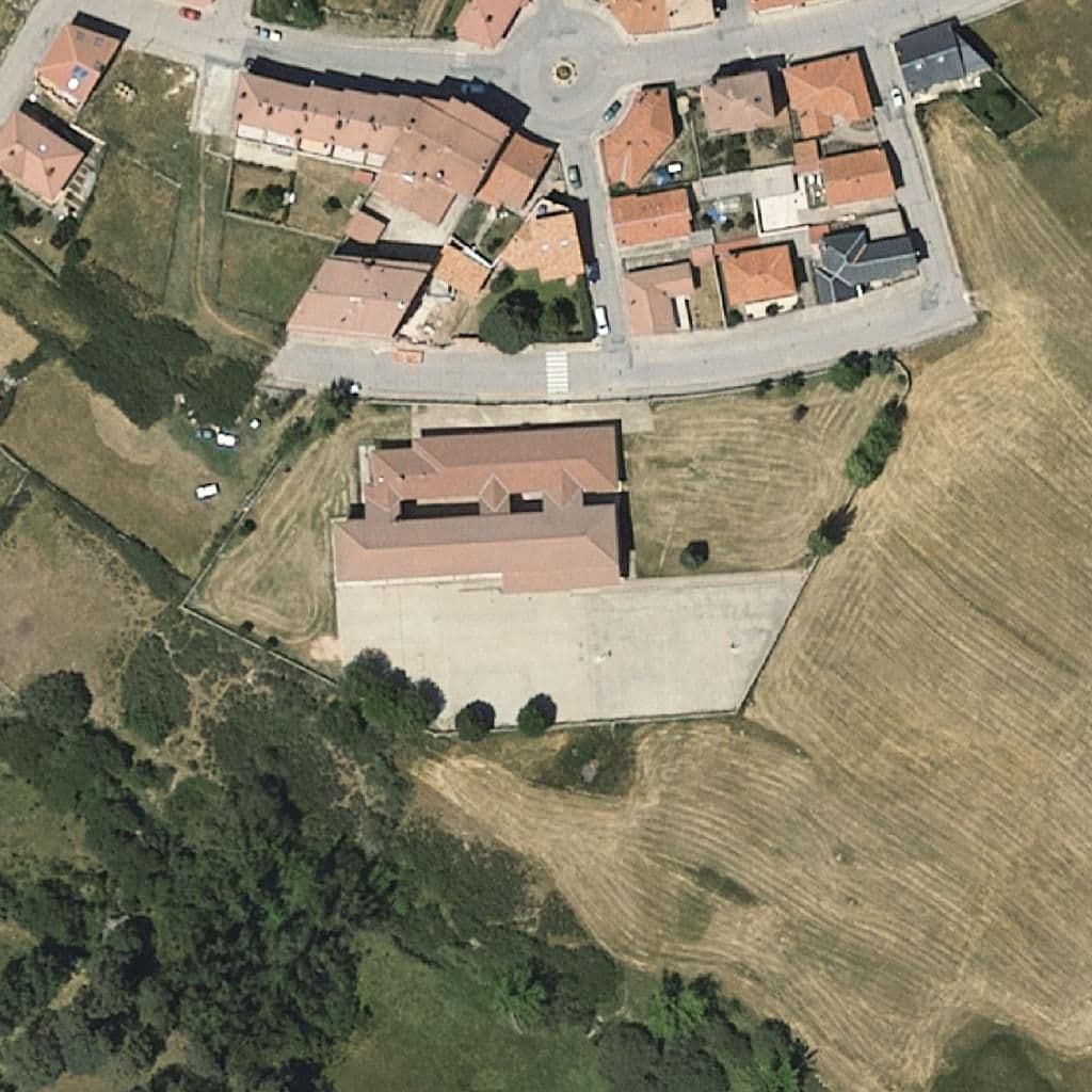 Aerial view of the grounds of MANUELA PEÑA
