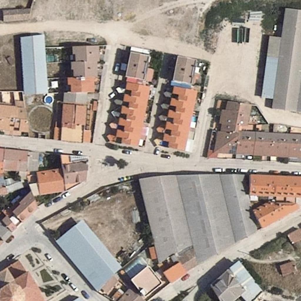 Aerial view of the grounds of MARÍA MONTESSORI