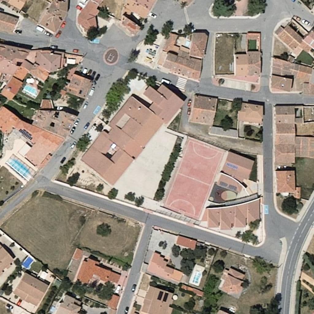 Aerial view of the grounds of MARQUÉS DE LOZOYA
