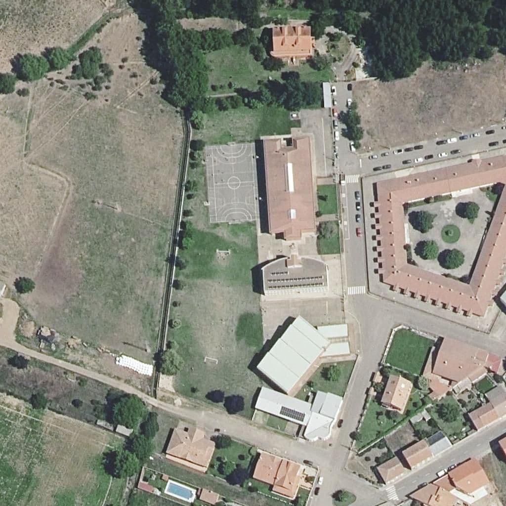 Aerial view of the grounds of MARTÍN MONREAL