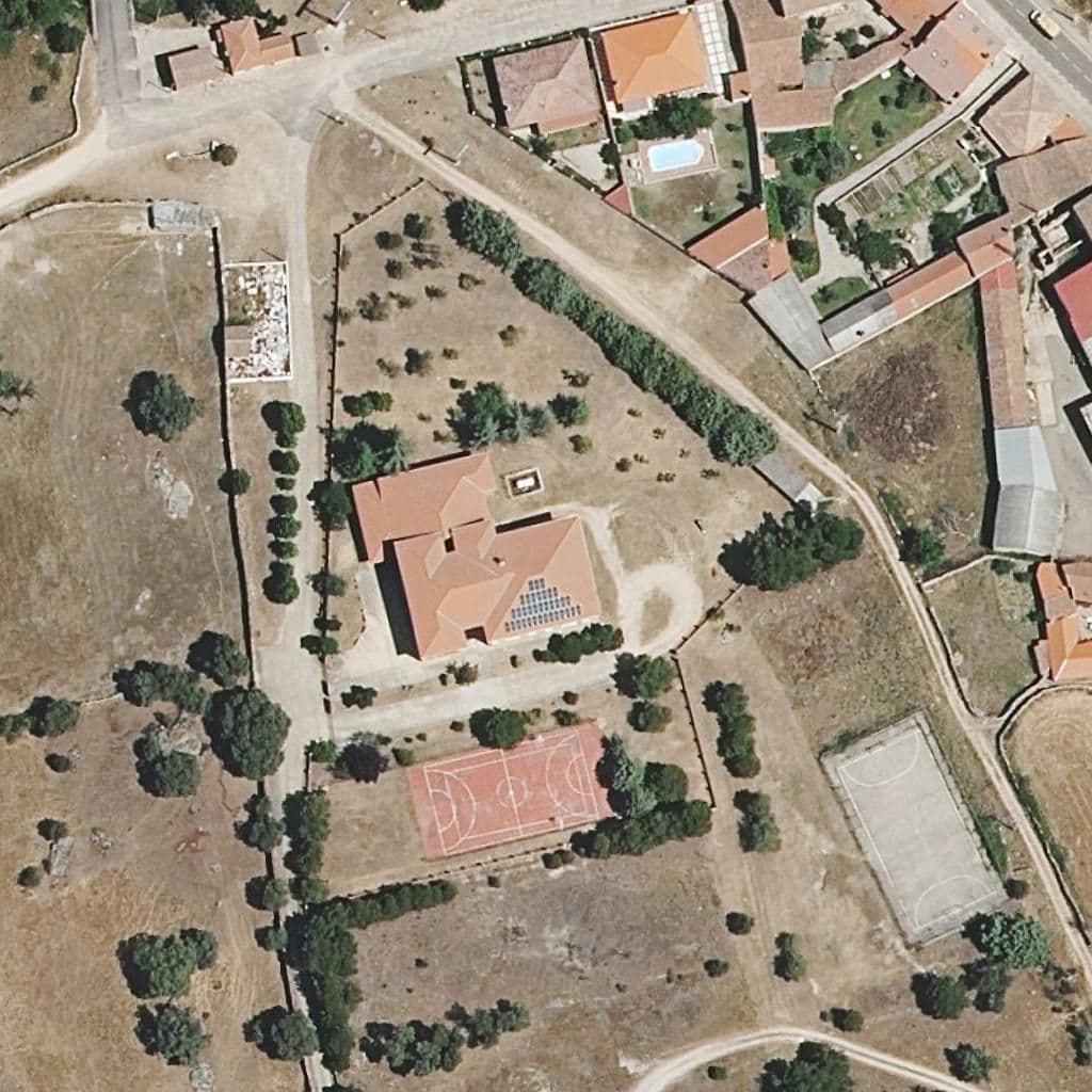Aerial view of the grounds of MATILDE LEDESMA MARTÍN