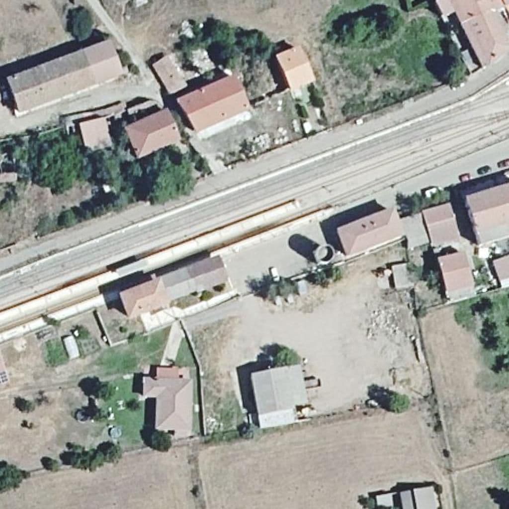 Aerial view of the grounds of MENÉNDEZ PIDAL