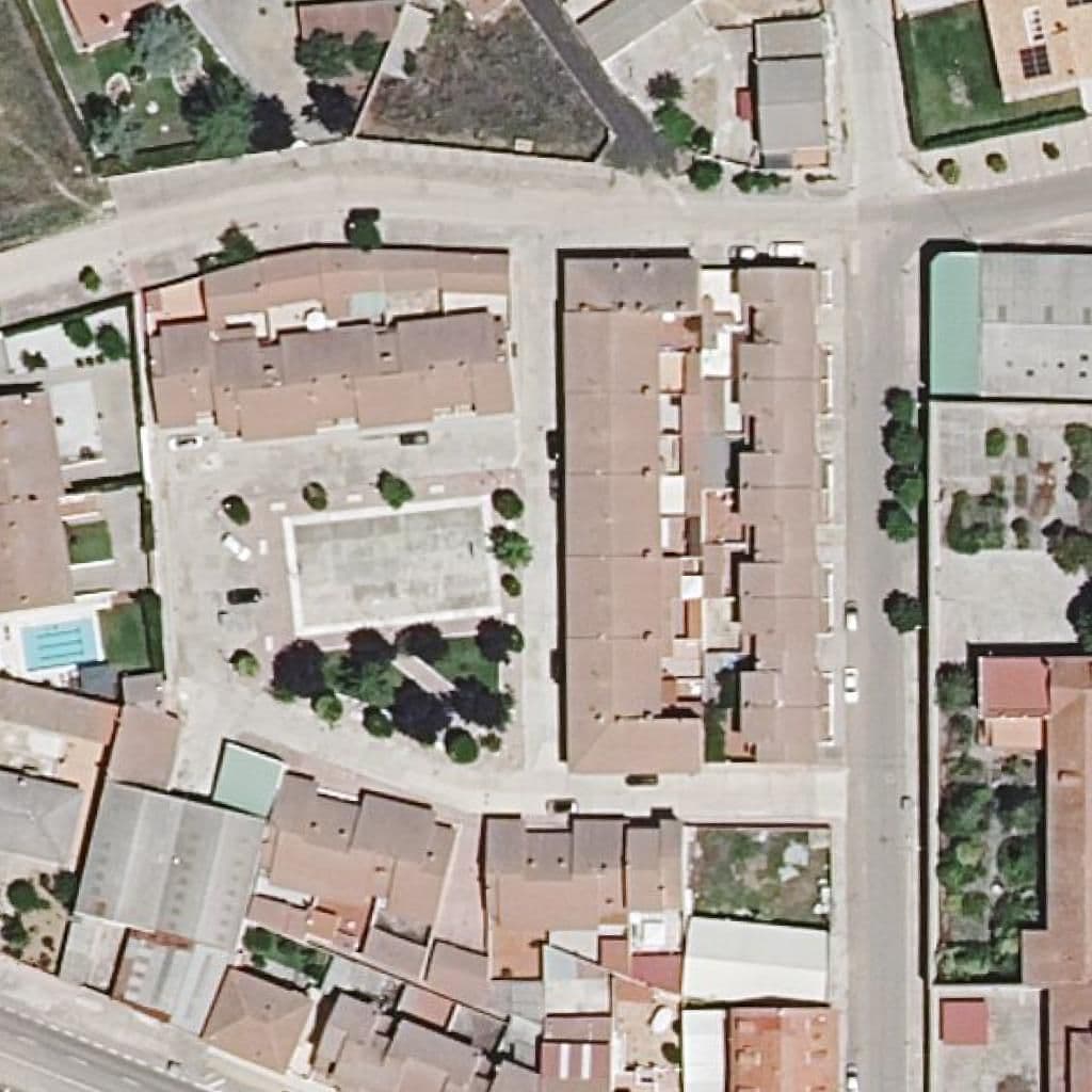 Aerial view of the grounds of MIGUEL DELIBES