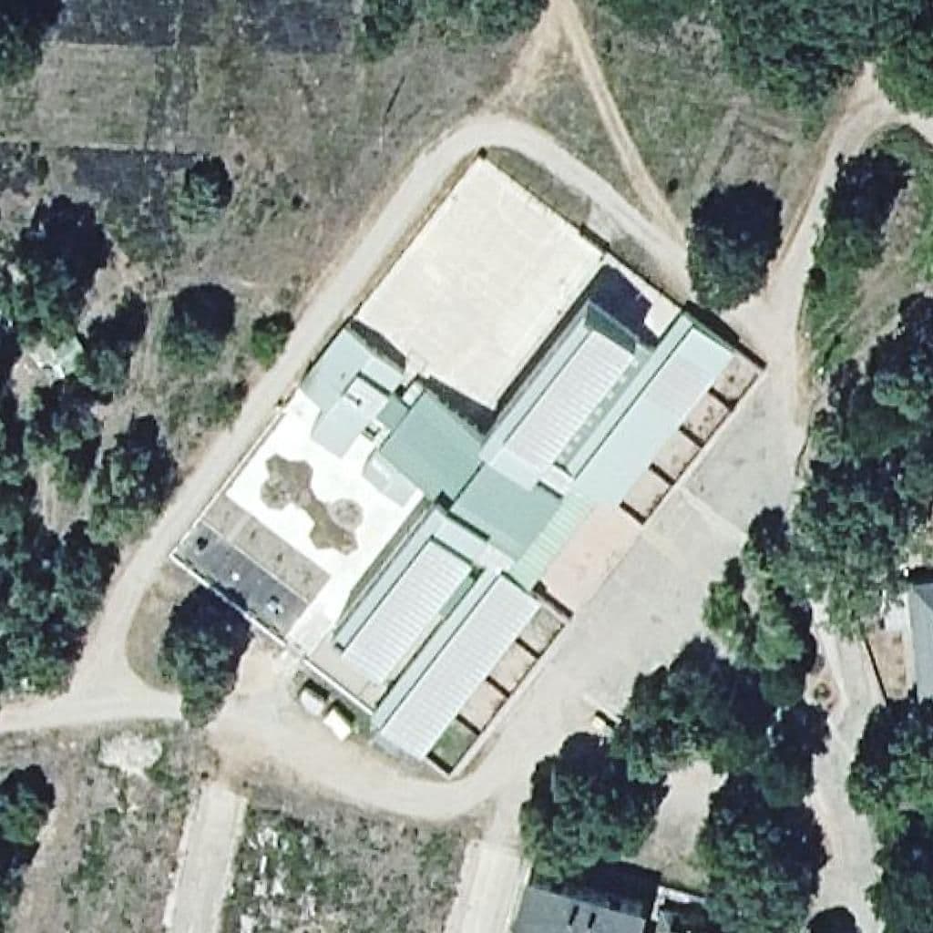 Вид сверху на территорию школы «MONTE GÁNDARA»