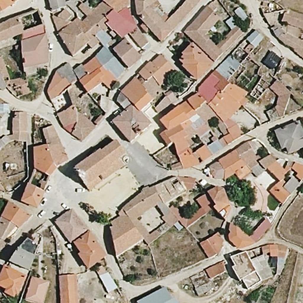 Aerial view of the grounds of MORALEJA DE SAYAGO