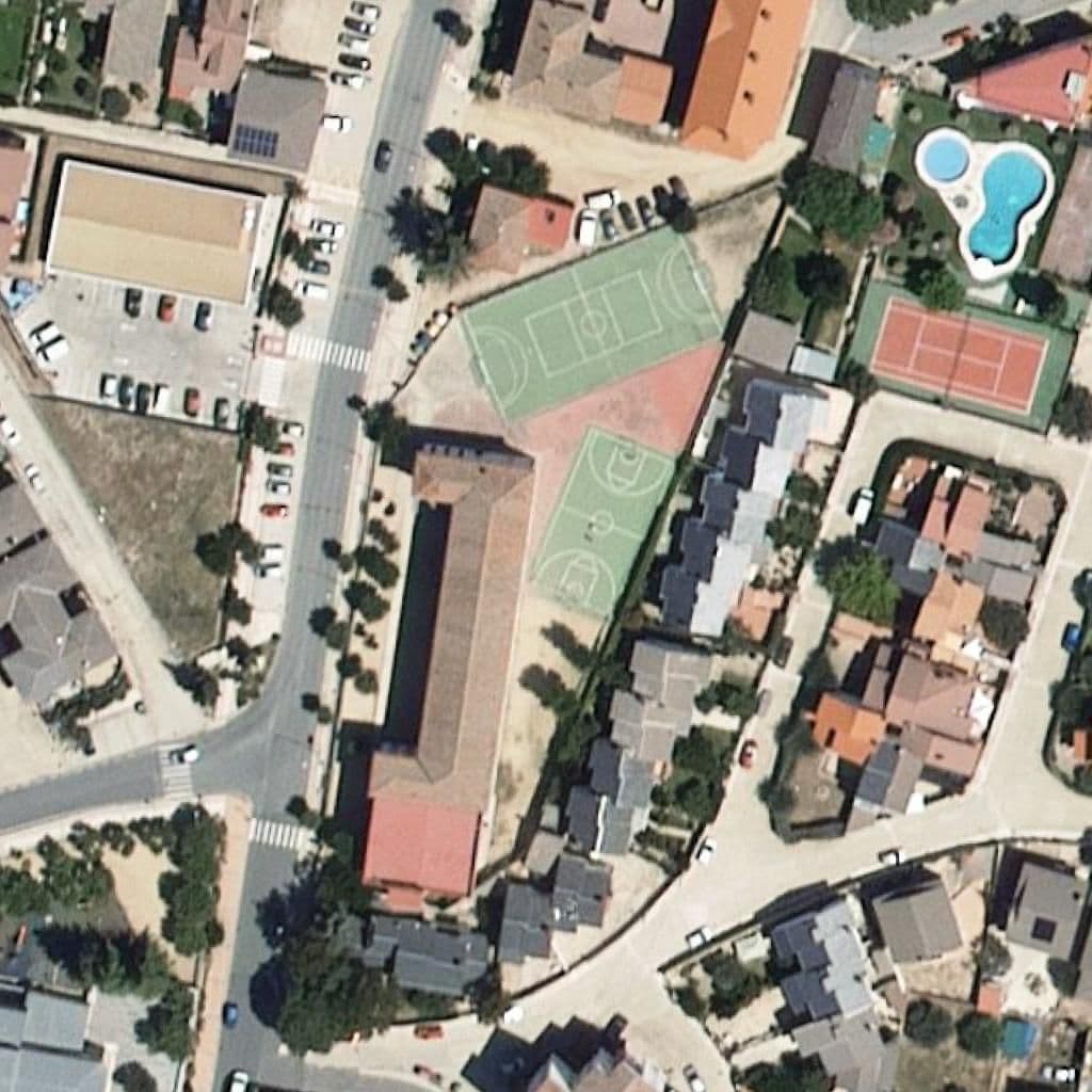 Aerial view of the grounds of MORENO ESPINOSA
