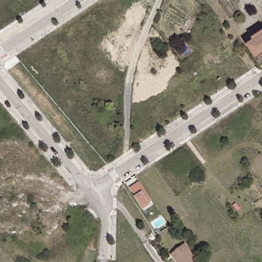 Aerial view of the grounds of NUESTRA SEÑORA DE LAS ALTICES