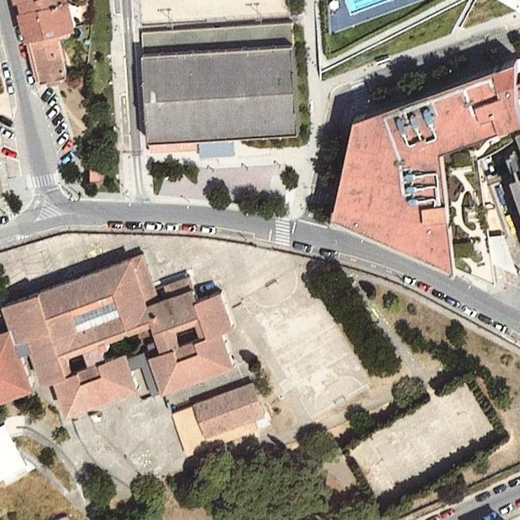 Aerial view of the grounds of Institut Alexandre Deulofeu