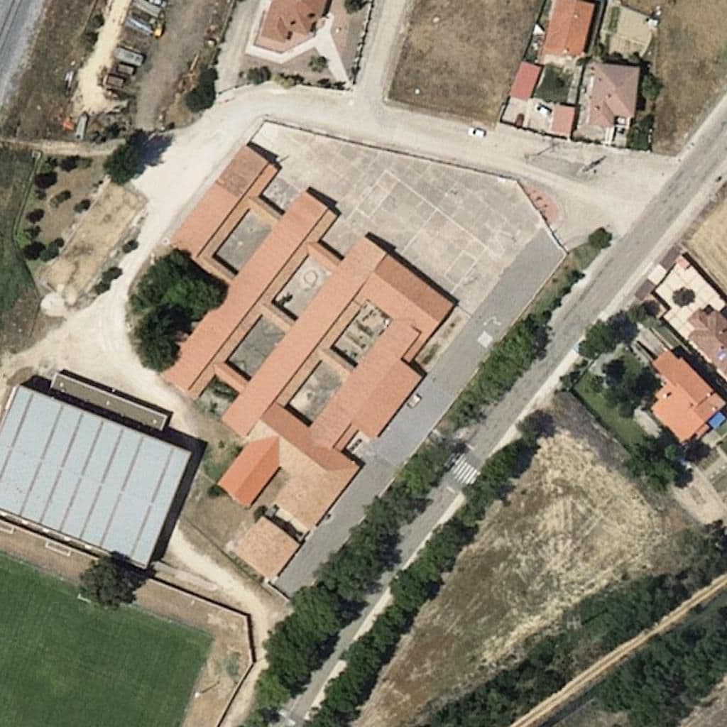 Aerial view of the grounds of PADRE HONORATO DEL VAL