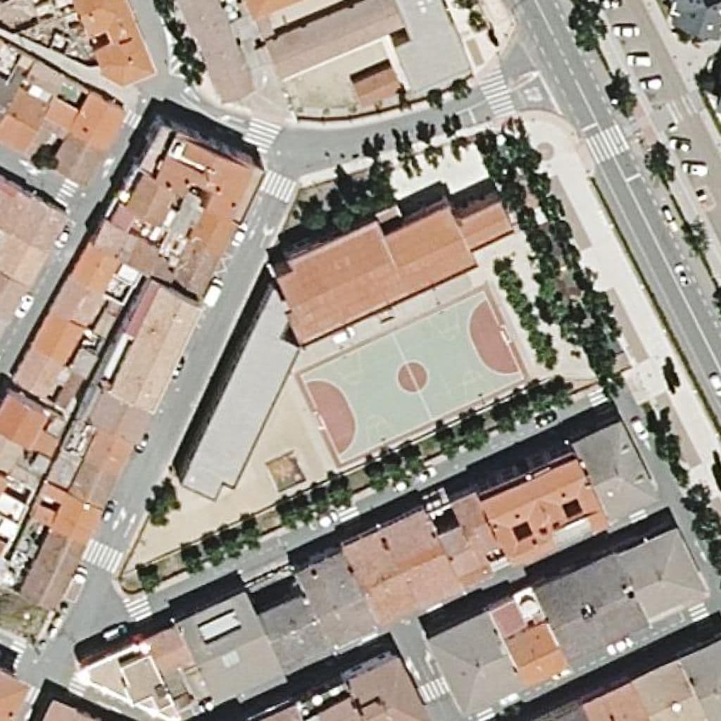 Aerial view of the grounds of PIEDRA DE ARTE
