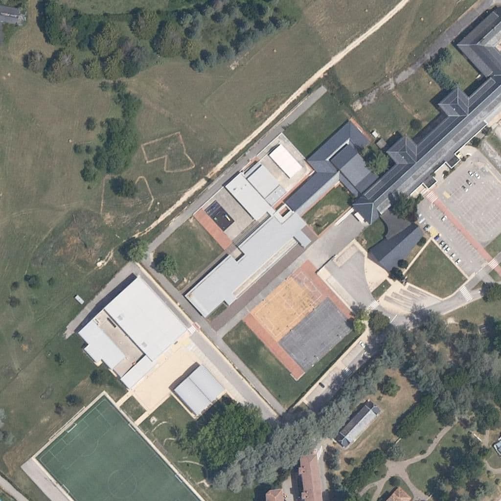 Aerial view of the grounds of PRINCESA DE ESPAÑA