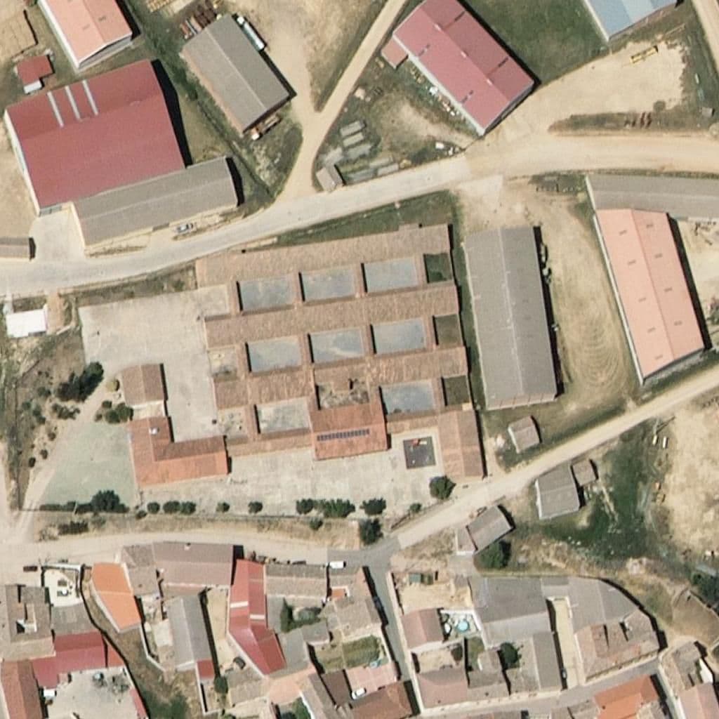 Aerial view of the grounds of SAN AGUSTÍN