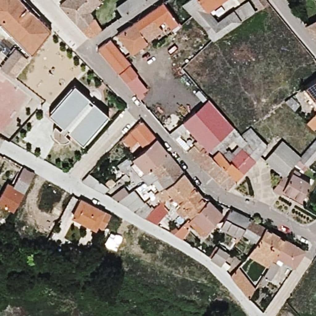 Aerial view of the grounds of SAN ANTONIO