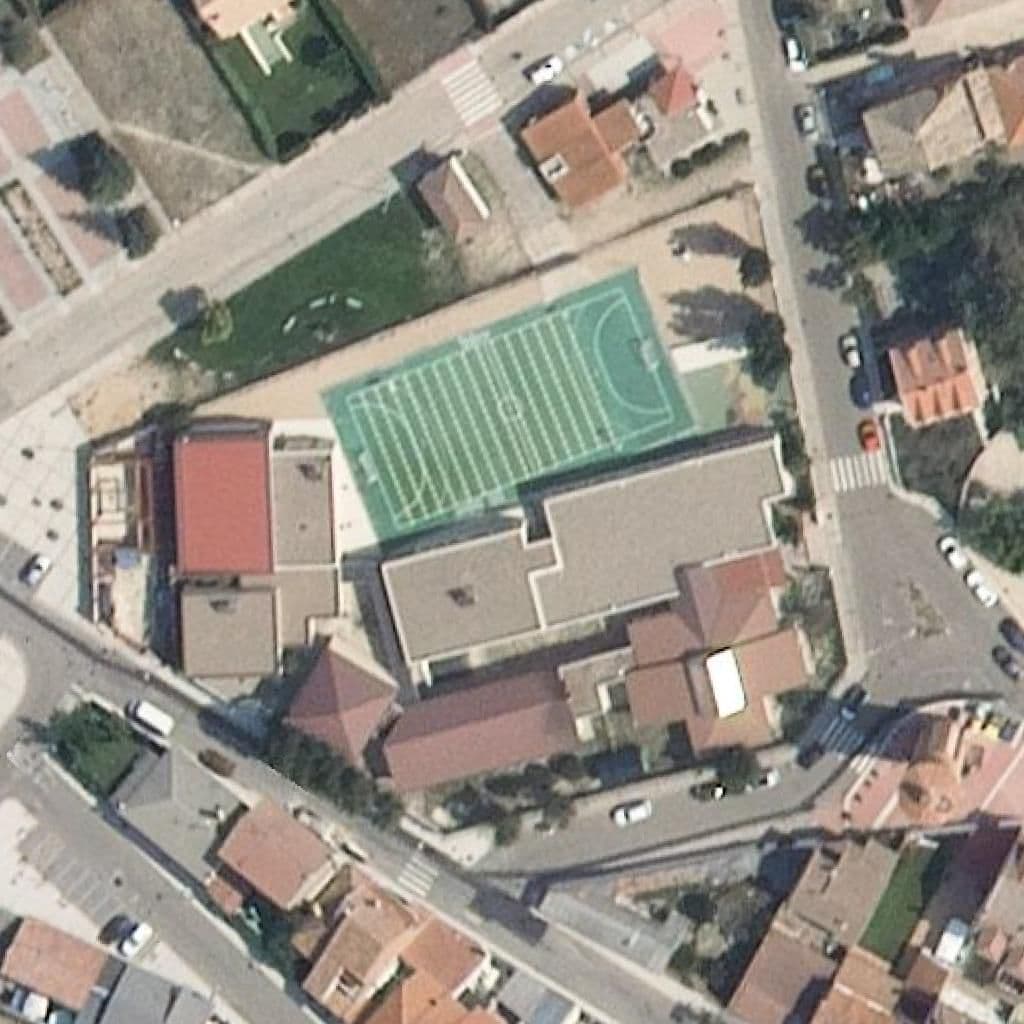 Aerial view of the grounds of SAN CRISTÓBAL