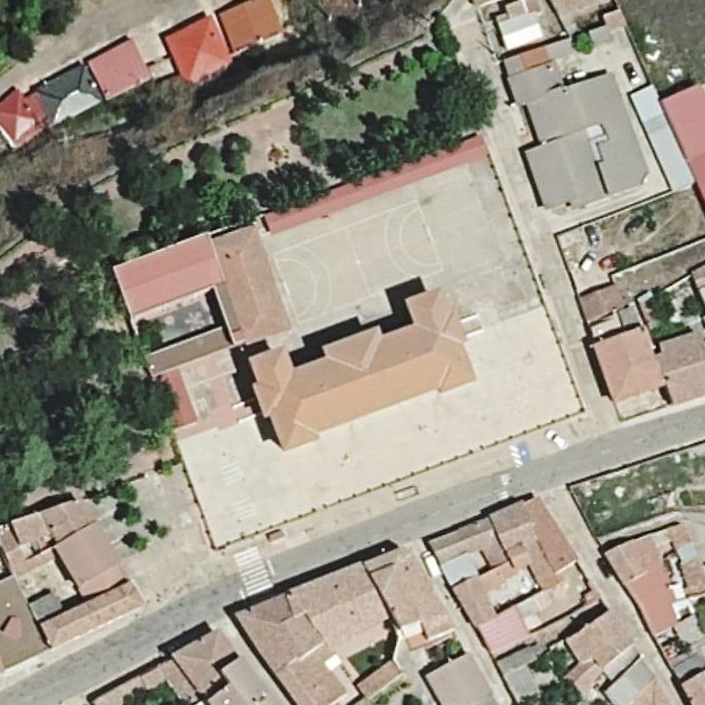 Aerial view of the grounds of SAN FRANCISCO