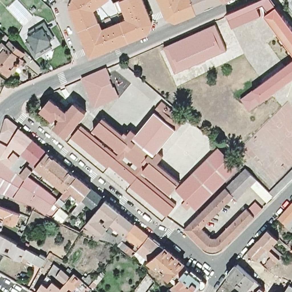 Aerial view of the grounds of SAN JOSÉ DE CALASANZ